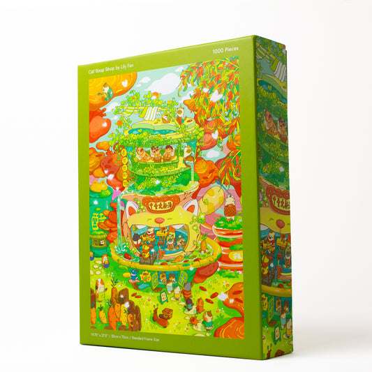 Cat Soup Shop | 1,000 pcs